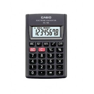 CALCULADORA CASIO BOLSO-HL4A CALCULADORA CASIO BOLSO-HL4A